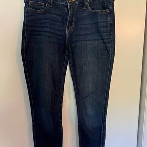 Hollister Dark Wash Low Rise Super Skinny Jeans